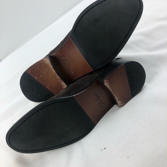 Cole Haan Nike Air Brown Suede Boot Men’s 8 M - Picture 11 of 11